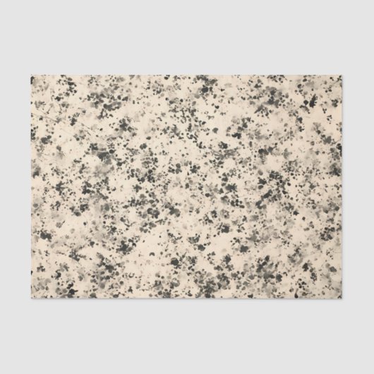 Conceptual Abstract Art: Rorschach Field Ink Blot Tissuepapier (Voorkant)