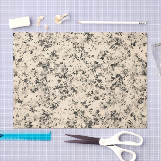 Conceptual Abstract Art: Rorschach Field Ink Blot Tissuepapier (Craft)