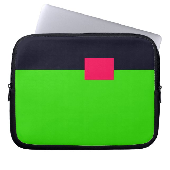 Conceptueel 1 Zippered Soft Laptop iPad-draagtas Sleeve (Voorkant)