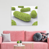 Conceptueel Afbeelding van bacteriën 1 Canvas Afdruk (Insitu (Woonkamer))