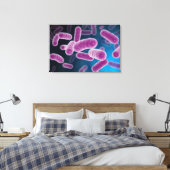 Conceptueel Afbeelding van bacteriën 3 Canvas Afdruk (Insitu (Slaapkamer))