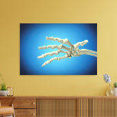 Conceptueel Afbeelding van Botten in de hand 1 Canvas Afdruk (Insitu (Woonkamer))