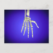 Conceptueel Afbeelding van Botten in de hand 2 Briefkaart (Voorkant)
