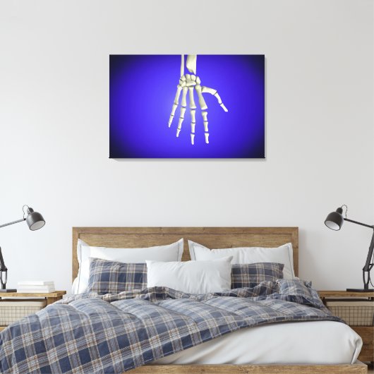 Conceptueel Afbeelding van Botten in de hand 2 Canvas Afdruk (Insitu (Slaapkamer))