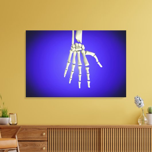 Conceptueel Afbeelding van Botten in de hand 2 Canvas Afdruk (Insitu (Woonkamer))
