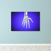 Conceptueel Afbeelding van Botten in de hand 2 Canvas Afdruk (Insitu (Houten vloer))