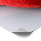 Conceptueel Afbeelding van cholerae bacteriën Poster (Hoek)