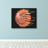 Conceptueel Afbeelding van de anatomie van de bors Canvas Afdruk (Insitu (Houten vloer))