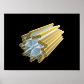 Conceptueel Afbeelding van de centriool Poster (Voorkant)