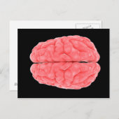 conceptueel Afbeelding van de menselijke hersenen  Briefkaart (Voorkant / Achterkant)