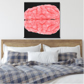 conceptueel Afbeelding van de menselijke hersenen  Canvas Afdruk (Insitu (Slaapkamer))