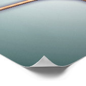 Conceptueel Afbeelding van de menselijke ribkooi e Poster (Hoek)