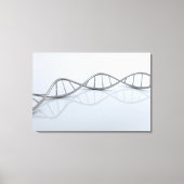 Conceptueel Afbeelding van DNA 1 Canvas Afdruk (Voorkant)