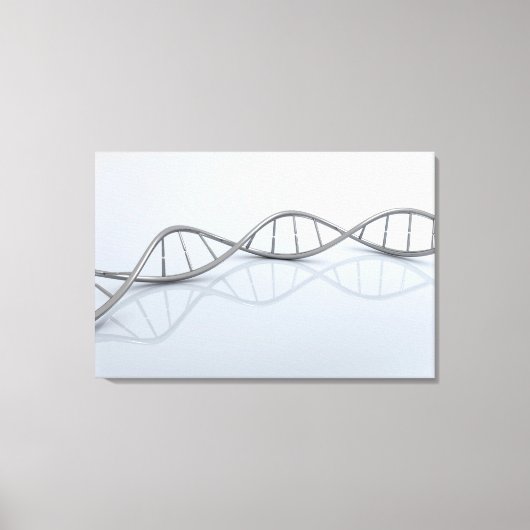 Conceptueel Afbeelding van DNA 1 Canvas Afdruk (Voorkant)