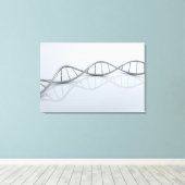 Conceptueel Afbeelding van DNA 1 Canvas Afdruk (Insitu (Houten vloer))