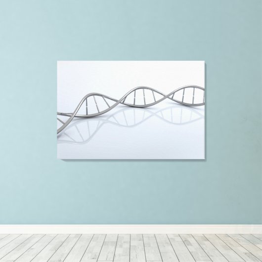 Conceptueel Afbeelding van DNA 1 Canvas Afdruk (Insitu (Houten vloer))