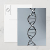 Conceptueel Afbeelding van DNA 2 Briefkaart (Voorkant / Achterkant)