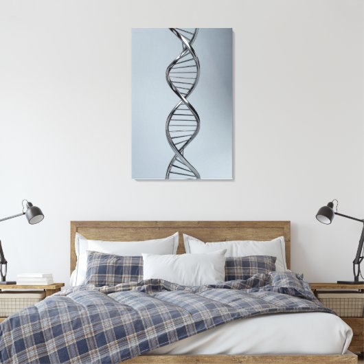 Conceptueel Afbeelding van DNA 2 Canvas Afdruk (Insitu (Slaapkamer))