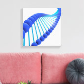 Conceptueel Afbeelding van DNA 5 Canvas Afdruk (Insitu (Woonkamer))