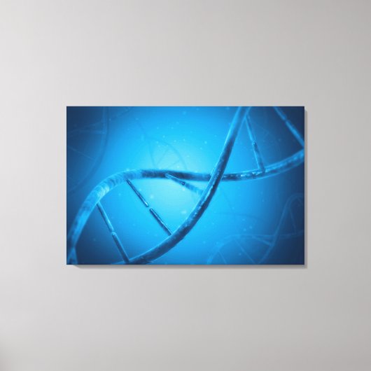 Conceptueel Afbeelding van DNA 6 Canvas Afdruk (Voorkant)
