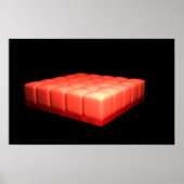 Conceptueel Afbeelding van eenvoudige cuboïdale ep Poster (Voorkant)