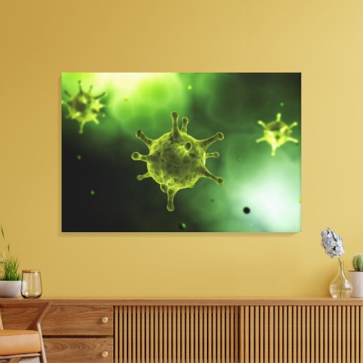 Conceptueel Afbeelding van het gemeenschappelijke Canvas Afdruk (Insitu (Woonkamer))