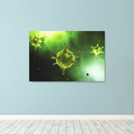 Conceptueel Afbeelding van het gemeenschappelijke Canvas Afdruk (Insitu (Houten vloer))