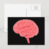 Conceptueel Afbeelding van het menselijk brein 4 Briefkaart (Voorkant / Achterkant)