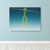 Conceptueel Afbeelding van het menselijk zenuwstel Canvas Afdruk (Insitu (Houten vloer))