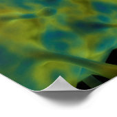 Conceptueel Afbeelding van het rabiësvirus 1 Poster (Hoek)