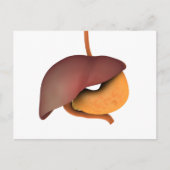 Conceptueel Afbeelding van het spijsverteringsstel Briefkaart (Voorkant)