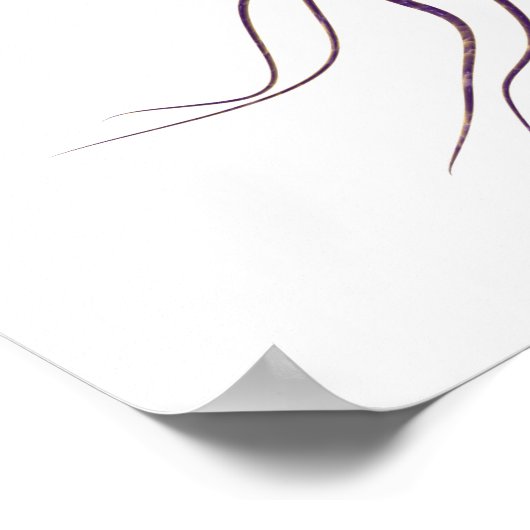 Conceptueel Afbeelding van lagellaatbacterie 2 Poster (Hoek)