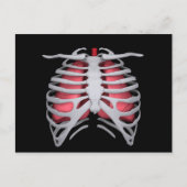Conceptueel Afbeelding van menselijke longen en ri Briefkaart (Voorkant)