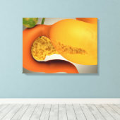 Conceptueel Afbeelding van menselijke pancreas en Canvas Afdruk (Insitu (Houten vloer))