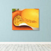 Conceptueel Afbeelding van menselijke pancreas en Canvas Afdruk (Insitu (Houten vloer))