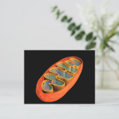 Conceptueel Afbeelding van Mitochondria 3 Briefkaart (Staand voorkant)