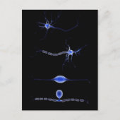 Conceptueel Afbeelding van neuron 1 Briefkaart (Voorkant)