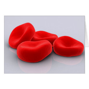 Conceptueel Afbeelding van rode bloedcellen