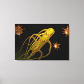 Conceptueel Afbeelding van Salmonella typhi 1 Canvas Afdruk (Voorkant)