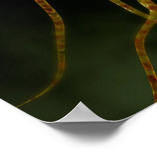 Conceptueel Afbeelding van Salmonella typhi 1 Poster (Hoek)