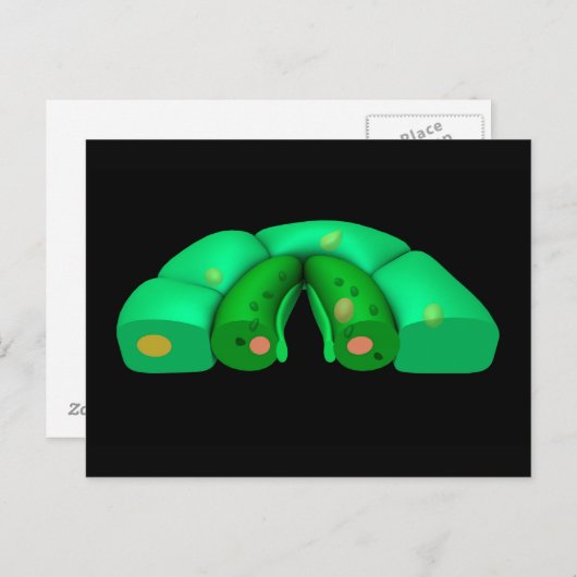 Conceptueel Afbeelding van Stomata 2 Briefkaart (Voorkant / Achterkant)