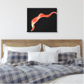 Conceptueel Afbeelding van trypanosoma 2 Canvas Afdruk (Insitu (Slaapkamer))