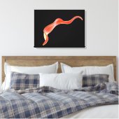 Conceptueel Afbeelding van trypanosoma 2 Canvas Afdruk (Insitu (Slaapkamer))