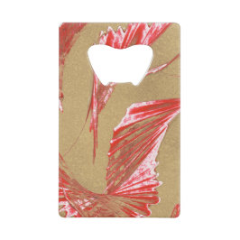 Conceptueel ontwerp van de Wing Creditkaart Flessenopener