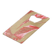 Conceptueel ontwerp van de Wing Creditkaart Flessenopener (Voorkant Gekanteld)