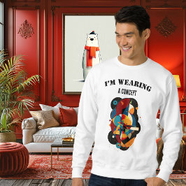 Conceptuele Geometrische Kunst – Moderne Abstracte T-shirt