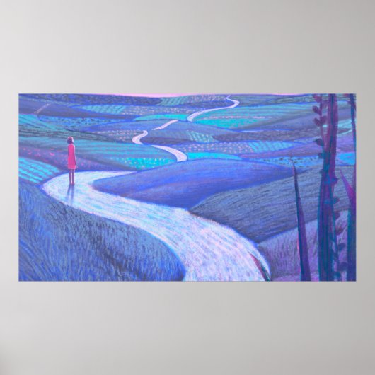 Conceptuele kunst, surrealistische kunst, hoop dat poster (Voorkant)