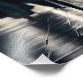 Conceptuele kunstmuur: Gorilla in monastieke gewad Foto Afdruk (Hoek)