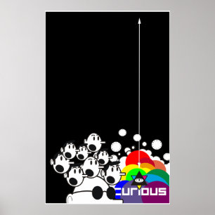 conceptuele vertraging poster