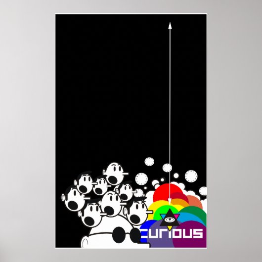 conceptuele vertraging poster (Voorkant)